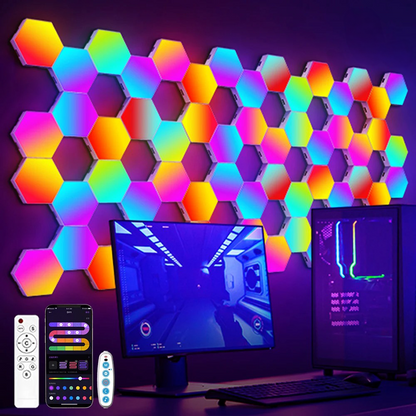 Hexagonal Glow Wall™